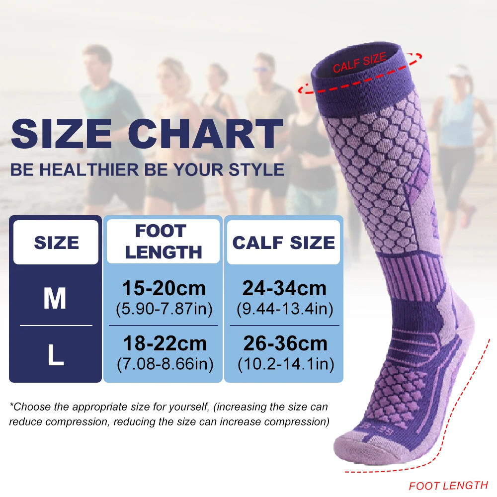 1Pair Moisture-Wicking Thicken - Thermal Sock Winter ulasan dan harga