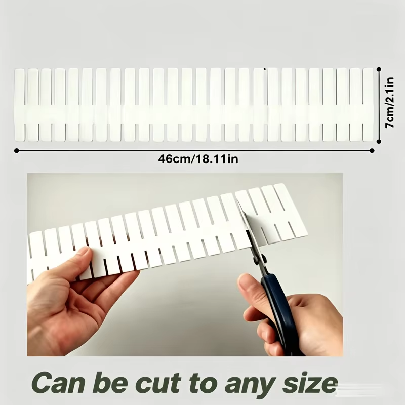 1-10pcs Drawer Divider Adjusta - Sock Organizer Tray ulasan dan harga