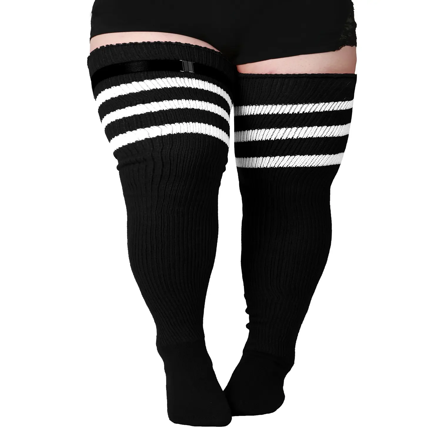 Shinyyep Plus Size Thick Thigh - Knee High Sock Women ulasan dan harga