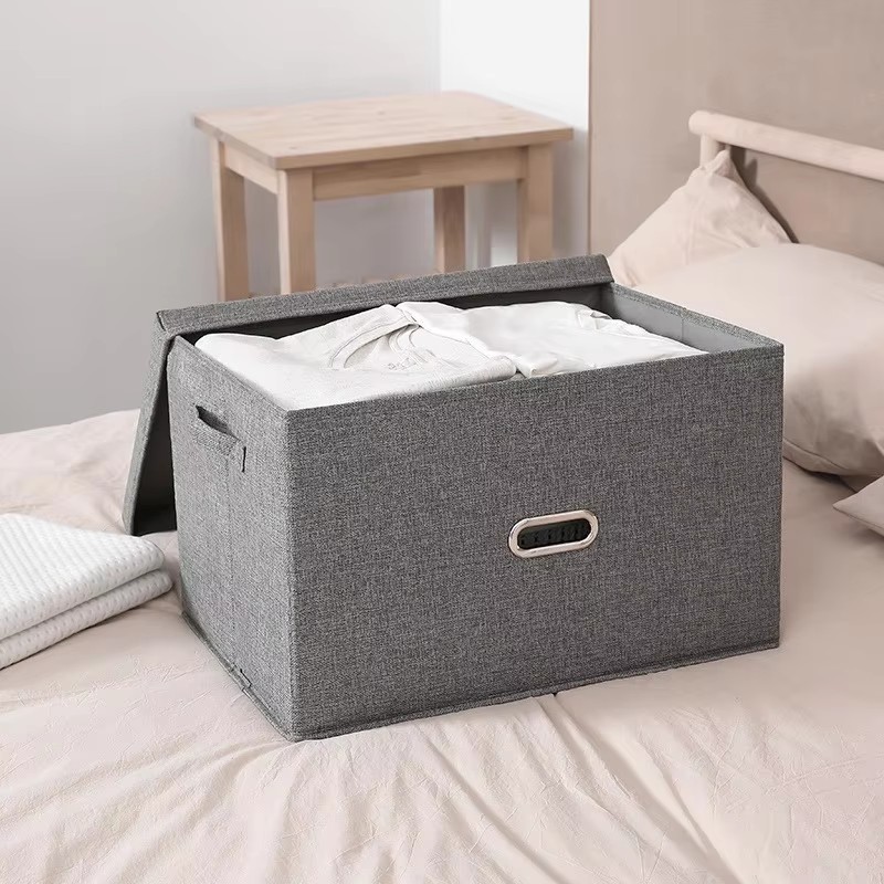 Storage Box Foldable Fabric Ga - Sock Organizer Tray ulasan dan harga