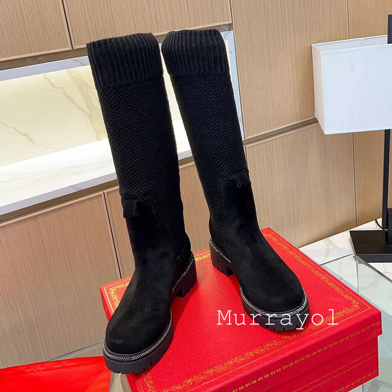 Knee High Boots Autumn Winter  - Knee High Sock Women ulasan dan harga