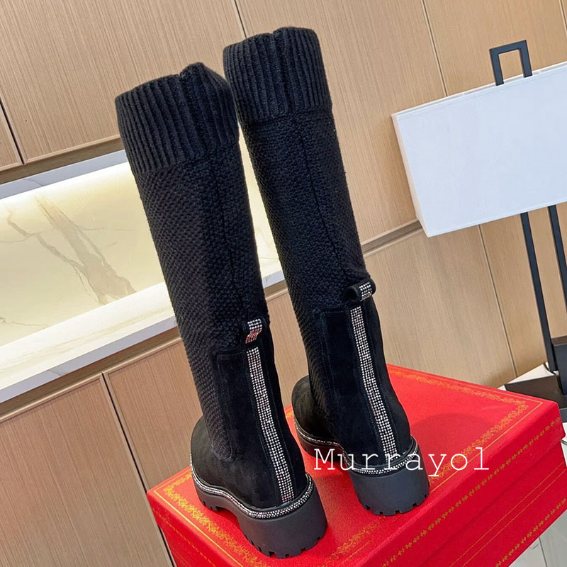 Knee High Boots Autumn Winter  - Knee High Sock Women ulasan dan harga