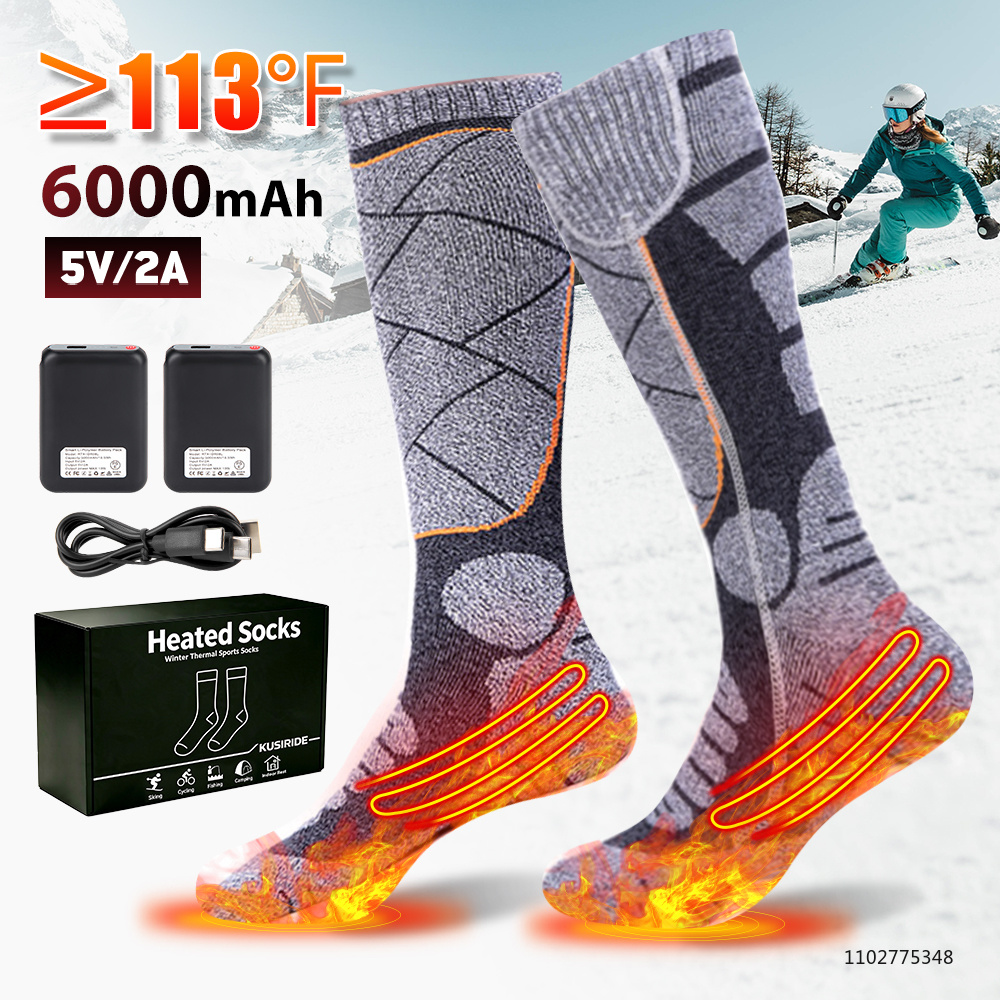 New Heated Socks Rechargeable  - Thermal Sock Winter ulasan dan harga